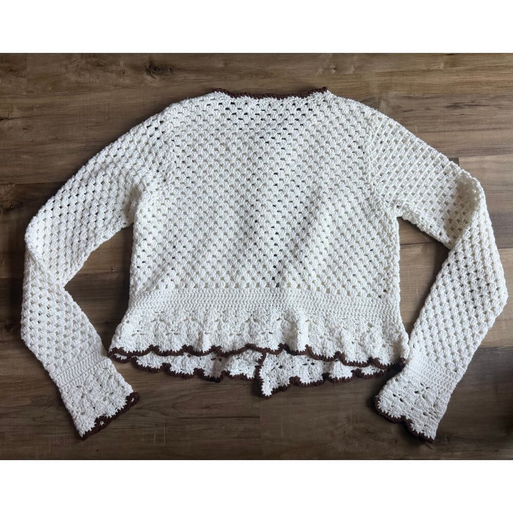 Cara Cara Alma Knit Cotton Cardigan Size XS - Picture 5 of 10